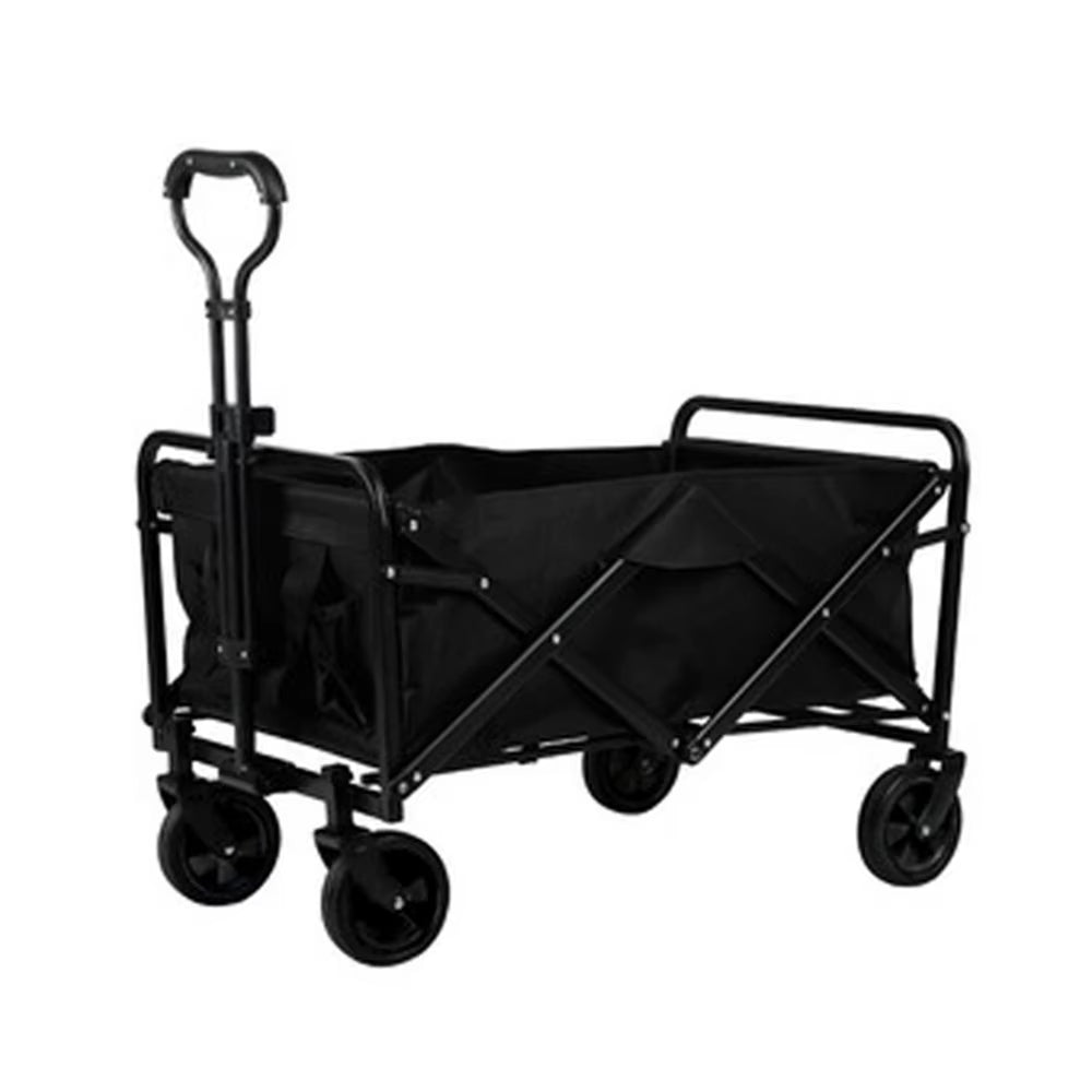 Folding Trolley Outdoor Camping Barbecue Trolley, Large Capacity Lightweight Storage Trolley, Folding Camping Trailer, Camping